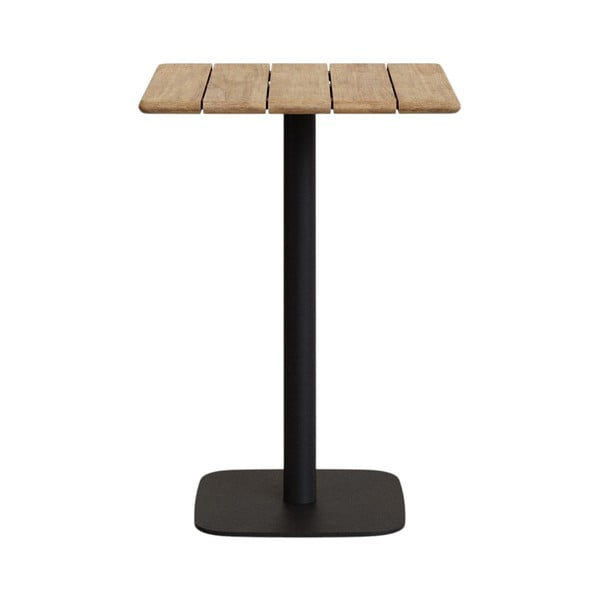 Baro stalas su akacijos stalviršiu 70x70 cm Saura – Kave Home