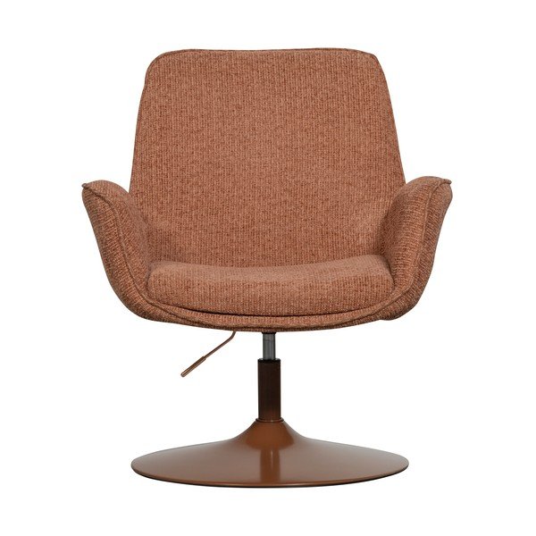 Oranžinės spalvos krėslas su reguliuojama sėdyne Marten – WOOOD-image-2