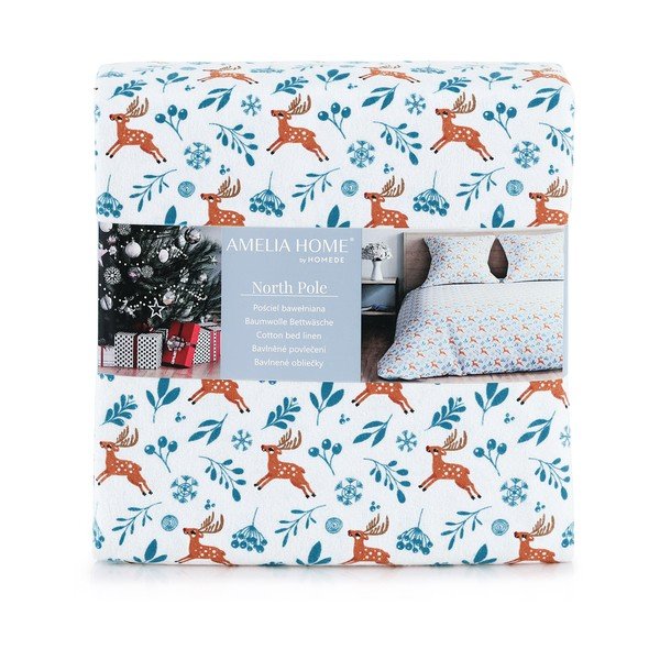 Dvigulė flanelinė patalynė AmeliaHome Snuggy Northpole, 200 x 200 cm-image-4