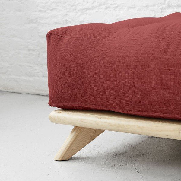 Sofa "Senza Natural/Passion Red-image-1