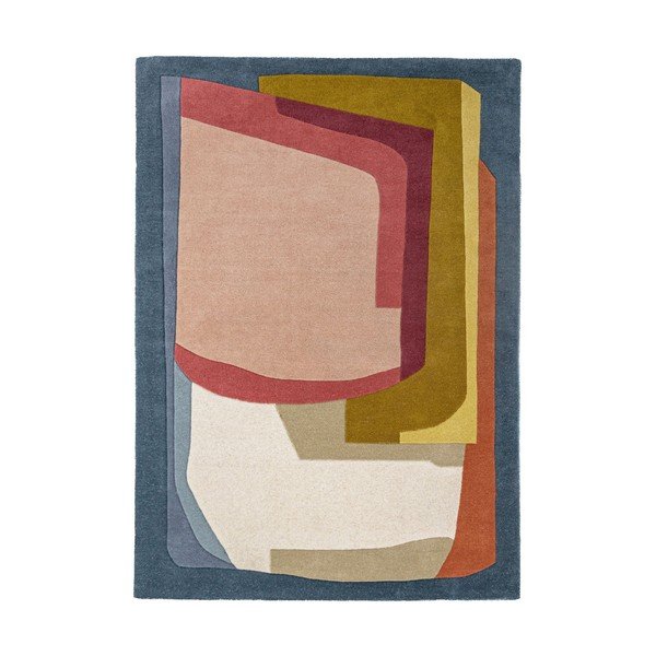 Rankų darbo iš vilnos kilimas 140x200 cm Elwin Wool – Flair Rugs