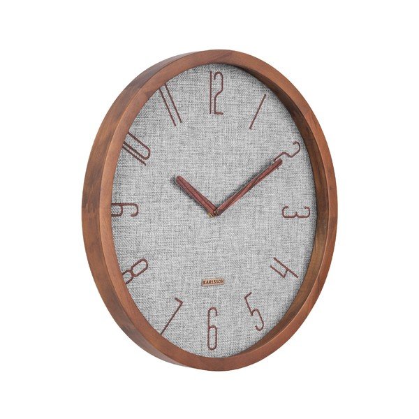 Grey Karlsson Sieninis laikrodis ant drobės, ø 35 cm-image-1