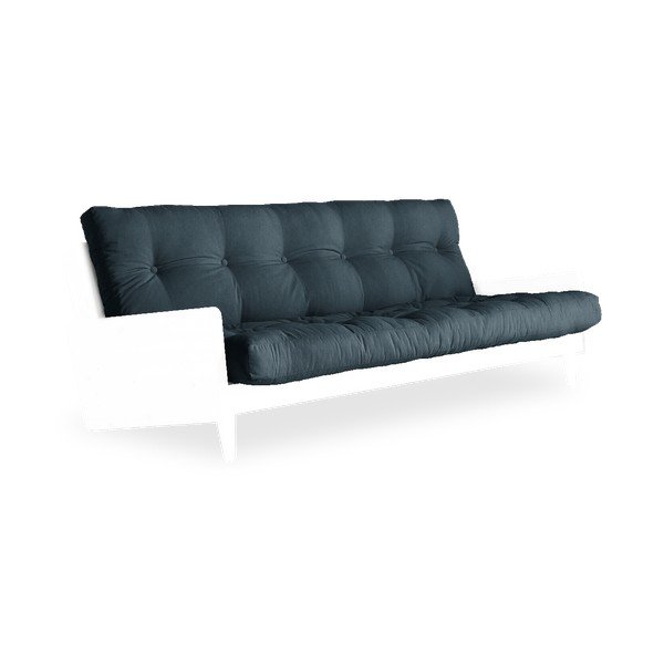 Sulankstoma sofa Karup Design Indie White/Olive Green-image-1