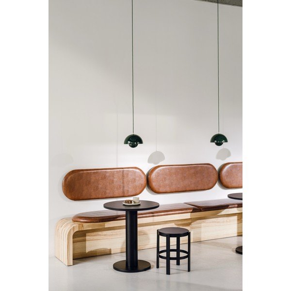 Apvalios formos valgomojo stalas su ąžuolo dekoro stalviršiu ø 65 cm Sool – noo.ma-image-1