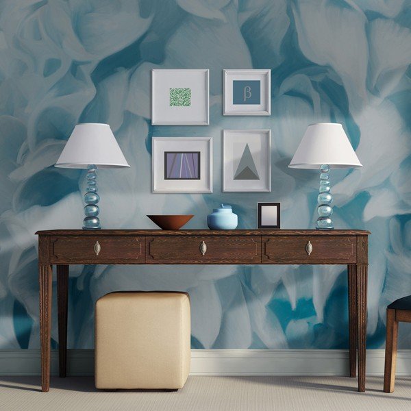 Didelio formato tapetai Artgeist Blue Azalea, 200 x 154 cm-image-1