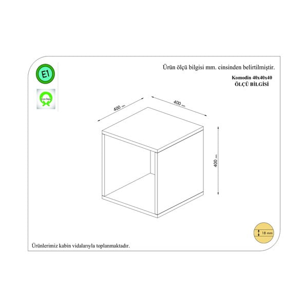 Pilkas naktinis staliukas Biga - Gauge Concept-image-2