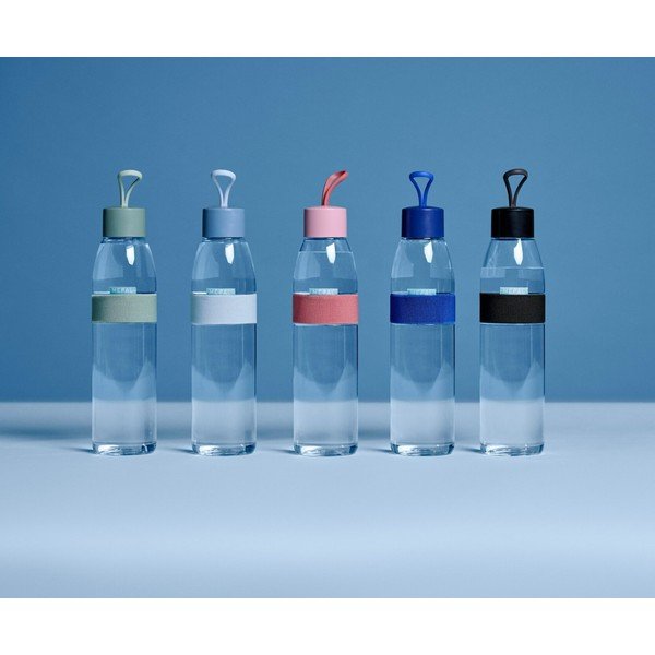 Juodos spalvos iš plastiko butelis 500 ml Ellipse – Mepal-image-1