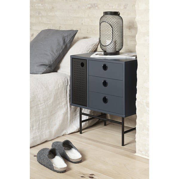 Tamsiai mėlynas naktinis staliukas Teulat Punto-image-1