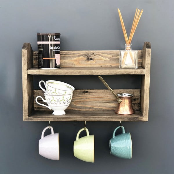 Rankų darbo virtuvės daugiafunkcinė lentyna Bella-image-1