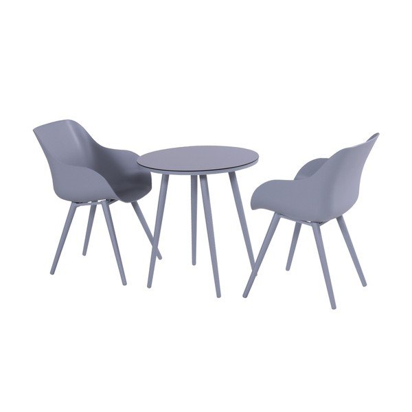 Pilkas "Hartman Sophie Studio Bistro" sodo stalas, ø 66 cm-image-2