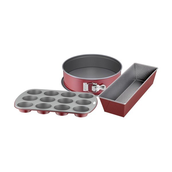 Raudonas kepimo rinkinys "Kaiser Classic Plus