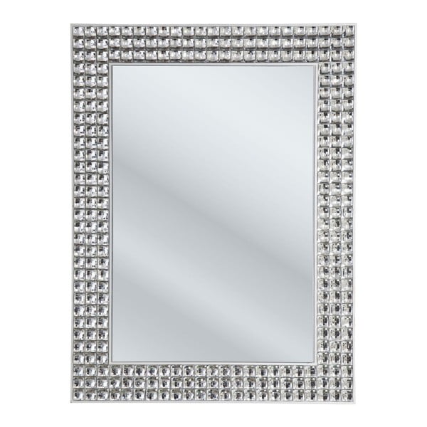 Sieninis veidrodis "Kare Design Crystals", 60 x 80 cm