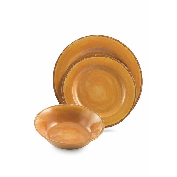 "Villa d'Este Lucia" 18 dalių spalvotų indų rinkinys-image-4