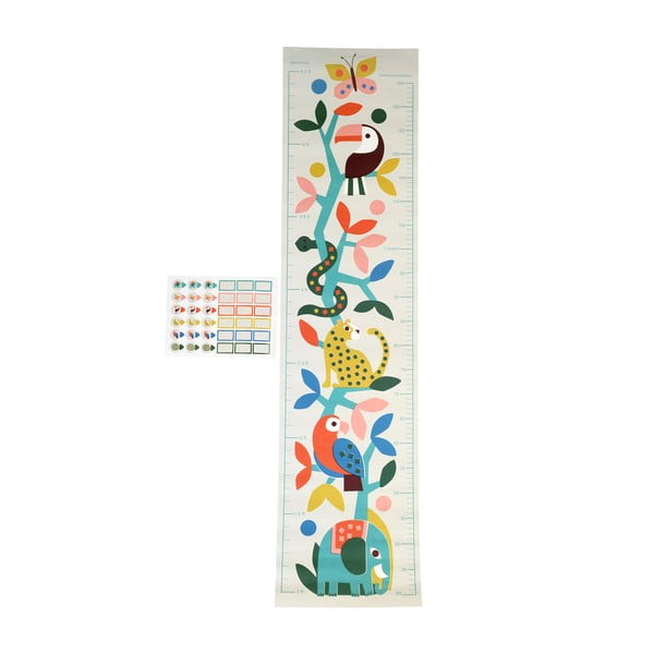 Metras vaikų lipdukas ant sienos 28,5x115 cm Wild Wonders – Rex London