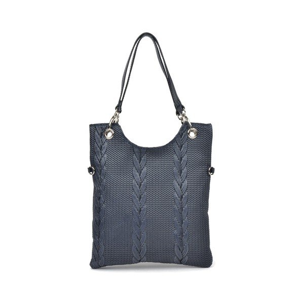 Mėlyna odinė rankinė Mangotti Elsa-image-1