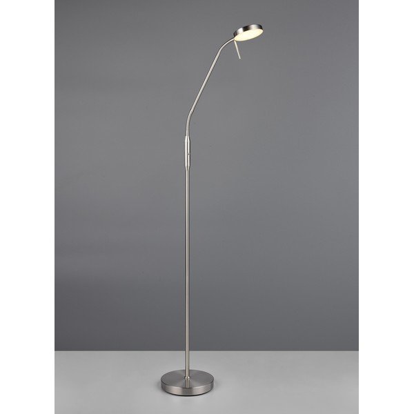 Pastatomas šviestuvas sidabrinės spalvos LED (aukštis 160 cm) Moreno – Reality-image-2