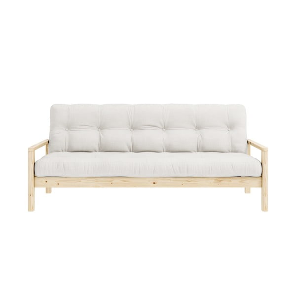 Sulankstoma sofa kreminės spalvos 205 cm Knob – Karup Design