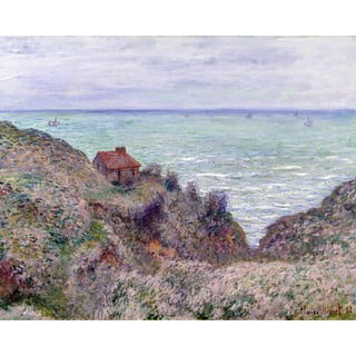 Claude Monet reprodukcija Cabin of the Customs Watch, 50 x 40 cm