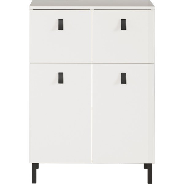 Germania Tulsa balta spintelė, aukštis 86 cm-image-1