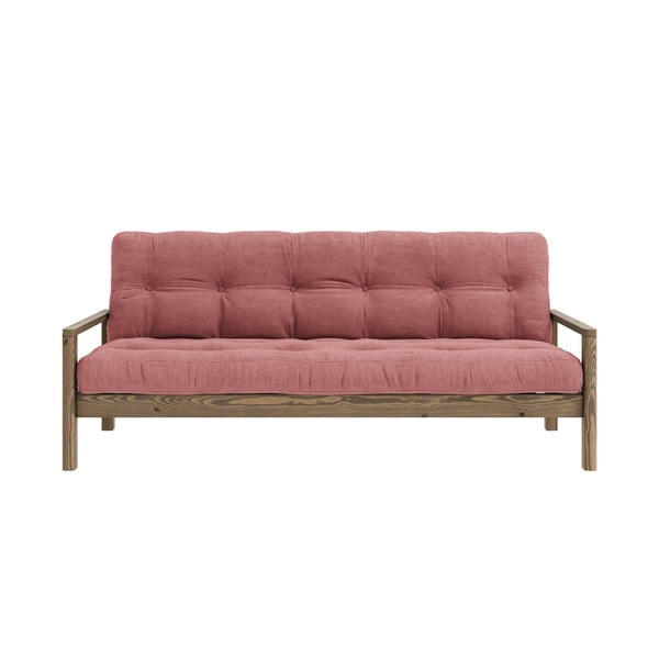 Sulankstoma sofa rožinės spalvos 205 cm Knob – Karup Design