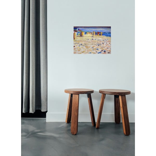 Paveikslo reprodukcija 40x30 cm Holland - Beach Chairs, Wassily Kandinsky – Fedkolor-image-1
