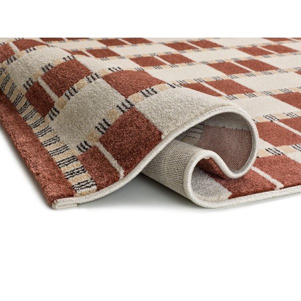 Smėlio spalvos/terakotos spalvos kilimas 160x230 cm Astra – Universal-image-3