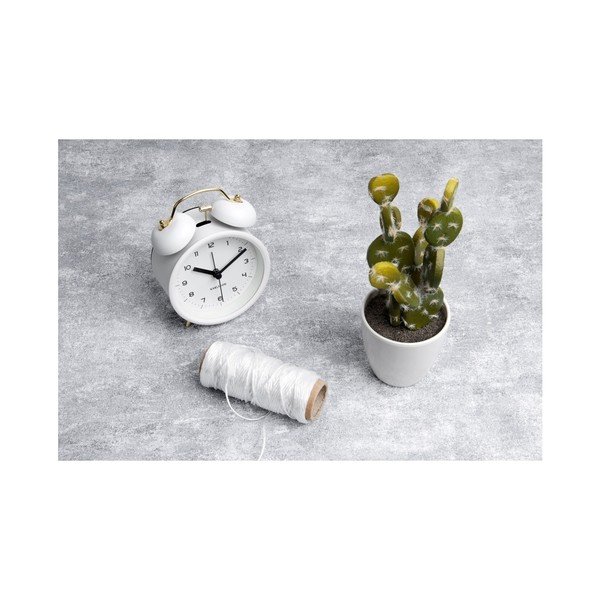 Baltas žadintuvas Karlsson Classic Bell, ⌀ 10 cm-image-2