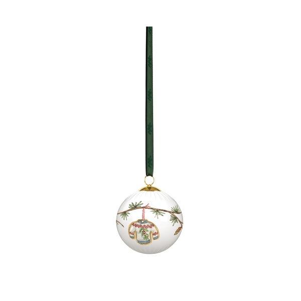 Iš porceliano Kalėdų eglutės žaisliukai ø 6 cm Hammershøi Christmas Bauble 2025 – Kähler Design