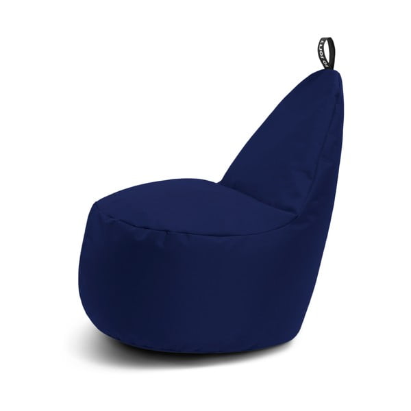 Tamsiai mėlynos spalvos sėdmaišis Lull XL – So Soft?