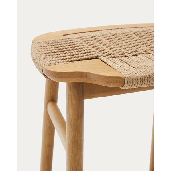 Natūralios spalvos taburetė Enit – Kave Home-image-2