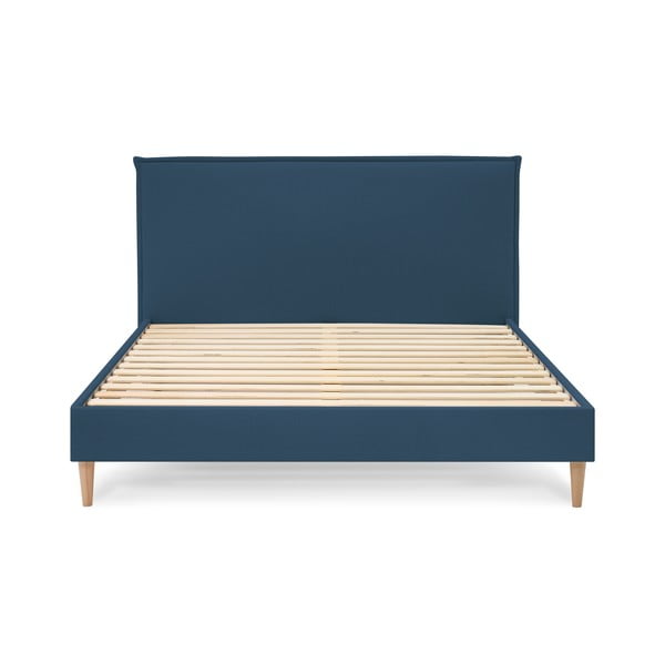 Mėlyna dvigulė lova Bobochic Paris Sary Light, 160 x 200 cm-image-3