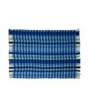 Mėlynos spalvos antklodė ir pledas iš vilnos mišinio 140x200 cm Loom – Hübsch