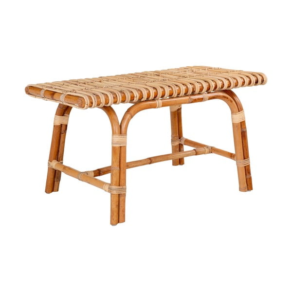 Sodo suoliukas natūralios spalvos rotangas Aveiro – House Nordic-image-1