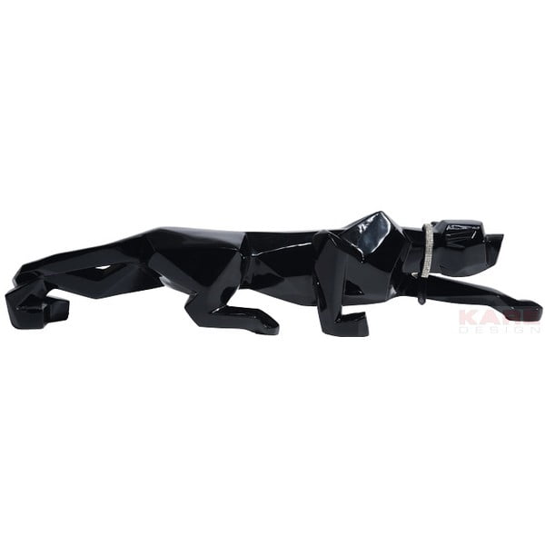 Black Kare Design Juodos katės figūrėlė, 90 cm ilgio
