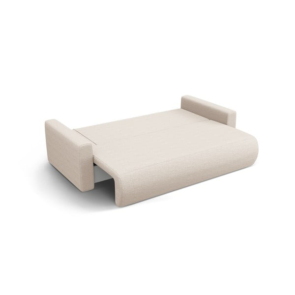 Smėlio spalvos sulankstoma/su sandėliavimo vieta sofa 238 cm Belfast – Cosmopolitan Design-image-2