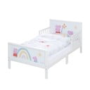 Vaikiška lova baltos spalvos 70x140 cm Peppa Pig – Roba