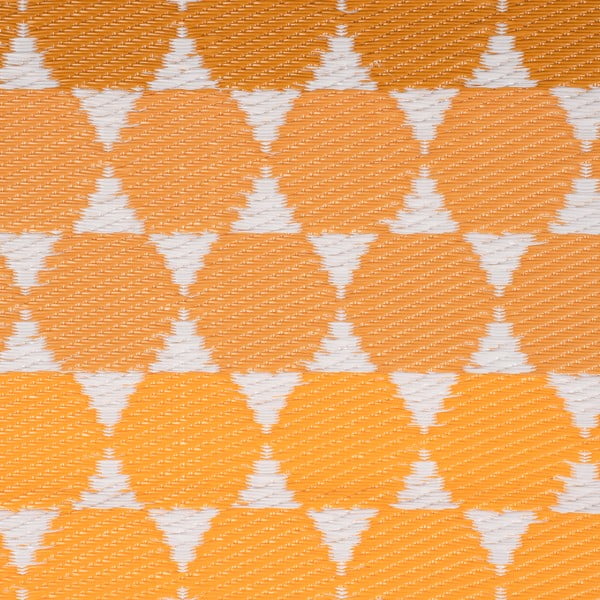 Oranžinis lauko kilimas Green Decore Hexagon, 90 x 150 cm-image-1
