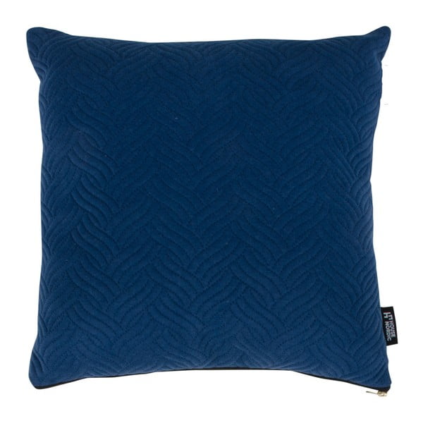 Tamsiai mėlyna "House Nordic Ferrel" pagalvėlė, 45 x 45 cm