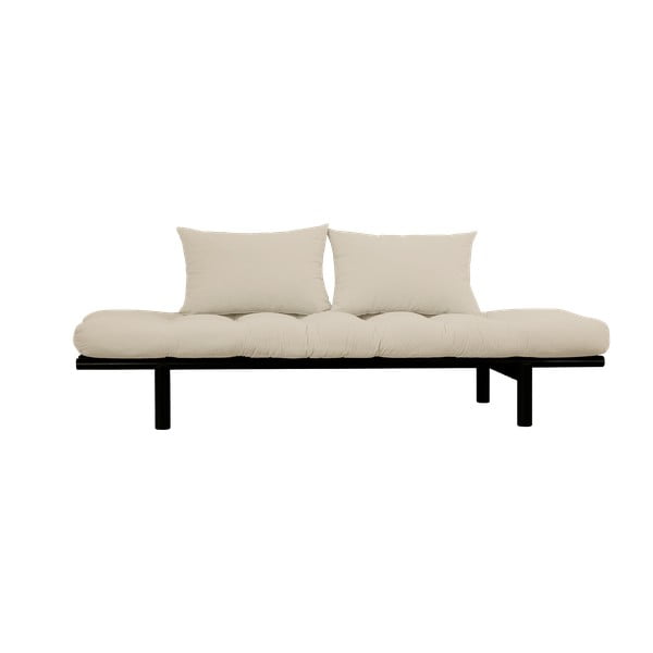 Sofa "Karup Design Pace" juoda/smėlio spalvos