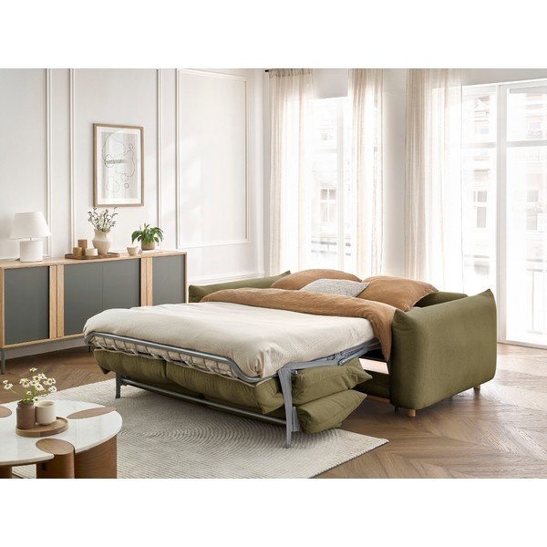Sulankstoma sofa žalios spalvos 234 cm Ernest – Bobochic Paris-image-1