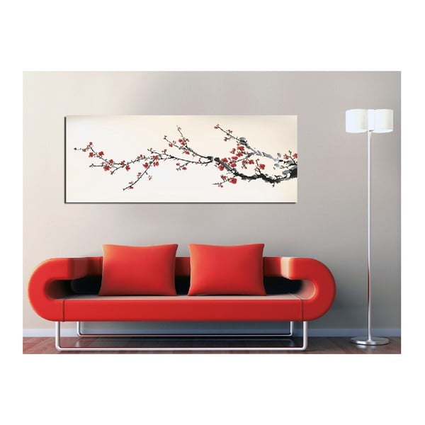 Paveikslas ant drobės Sakura, 80 x 30 cm-image-1
