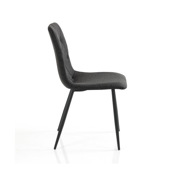Juodos spalvos valgomojo kėdės 2 vnt. Mesh – Tomasucci-image-3