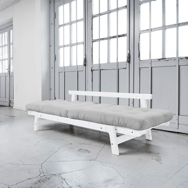 Kintama sofa "Karup Step" balta/šviesiai pilka-image-2