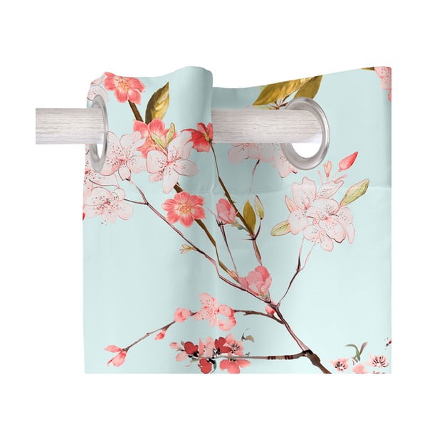 Užuolaida mėtų spalvos/rožinės spalvos 140x300 cm Chinoiserie – Happy Friday-image-2