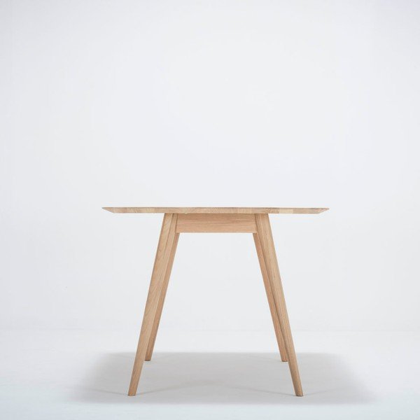 Ąžuolinis valgomojo stalas Gazzda Stafa, 140 x 90 cm-image-4