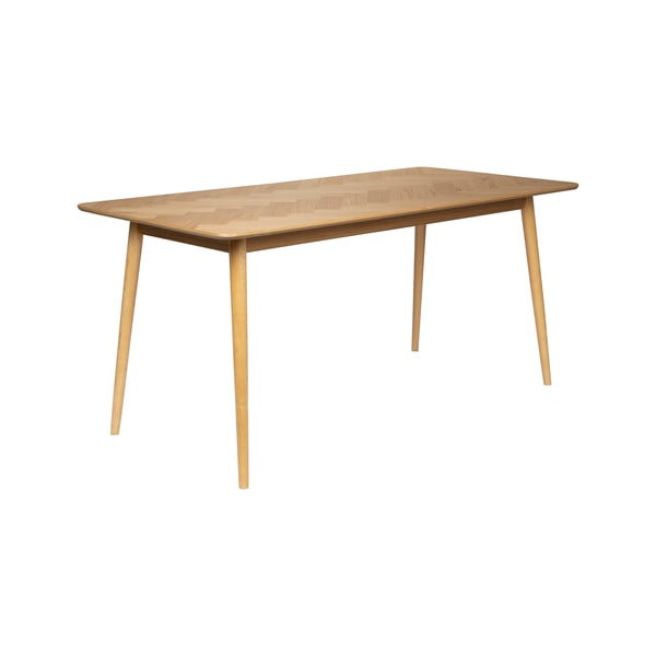 Valgomojo stalas iš ąžuolo 80x160 cm Fabio – White Label-image-3