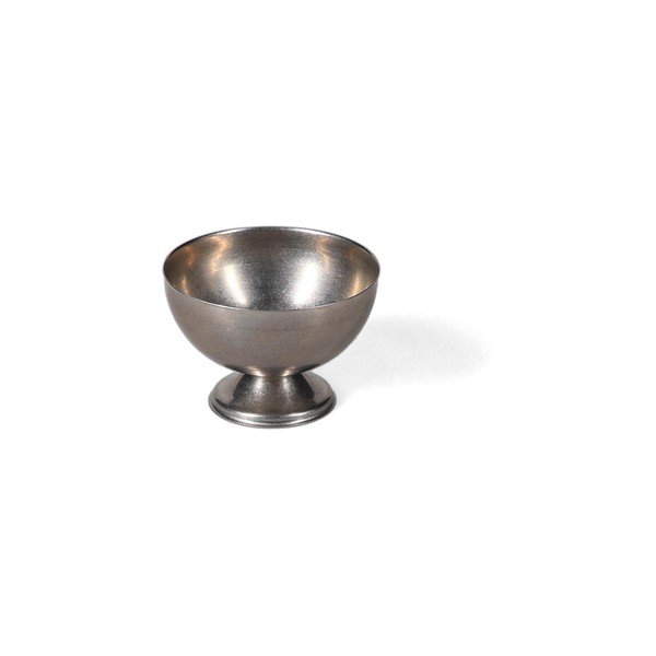Skirta ledams sidabrinės spalvos iš metalo žema taurė Serve – BonBistro-image-4