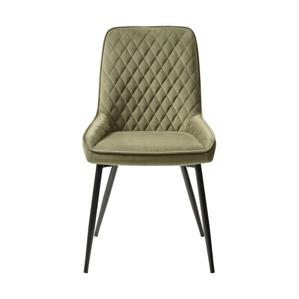 Žalia aksomo valgomojo kėdė Milton - Unique Furniture