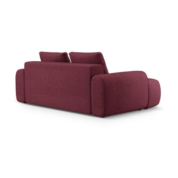 Bordo spalvos sofa 200 cm Linz – Cosmopolitan Design-image-3