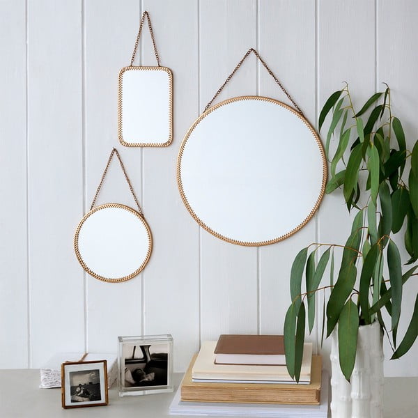 Sieninis veidrodis 19x29 cm – Rex London-image-2